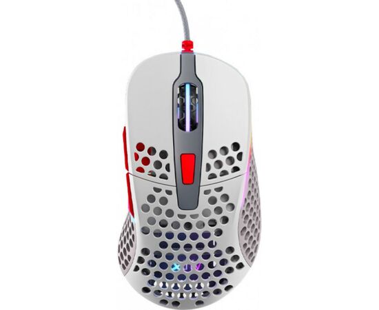 Мышка Xtrfy M4 RGB Retro Grey (XG-M4-RGB-RETRO), изображение 2 Мышка Xtrfy M4 RGB Retro Grey (XG-M4-RGB-RETRO), изображение 2