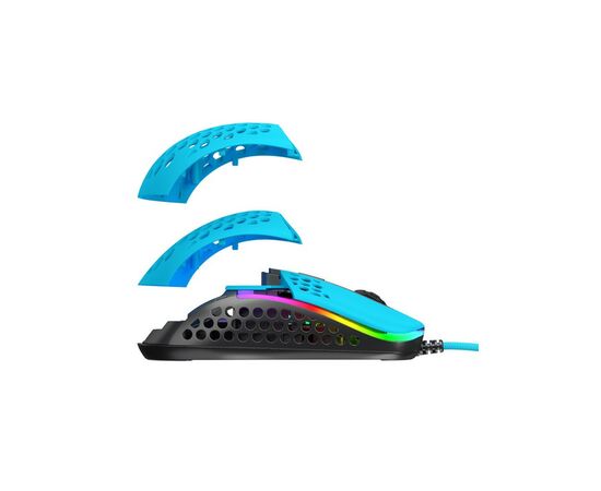 Мишка Xtrfy M42 RGB Miami Blue (XG-M42-RGB-BLUE), зображення 8 Мишка Xtrfy M42 RGB Miami Blue (XG-M42-RGB-BLUE), зображення 8