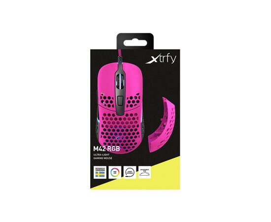 Мишка Xtrfy M42 RGB Pink (XG-M42-RGB-PINK), зображення 10
