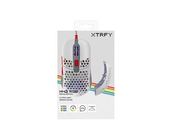 Мышка Xtrfy M42 RGB Retro (XG-M42-RGB-RETRO), изображение 10 Мышка Xtrfy M42 RGB Retro (XG-M42-RGB-RETRO), изображение 10