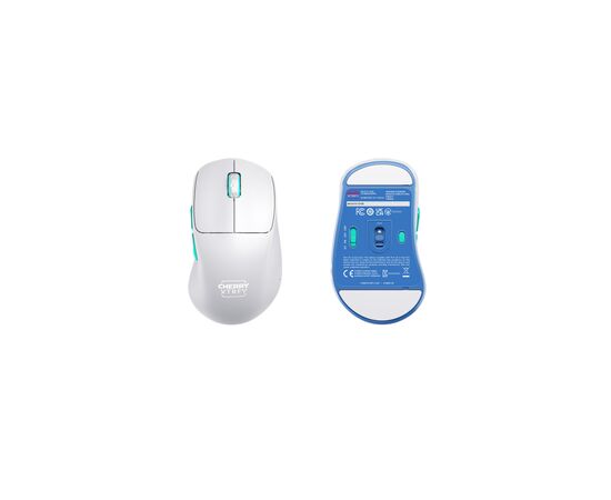 Мишка Cherry Xtrfy M64 Wireless/USB White (CX-M64W-WHITE), зображення 2 Мишка Cherry Xtrfy M64 Wireless/USB White (CX-M64W-WHITE), зображення 2