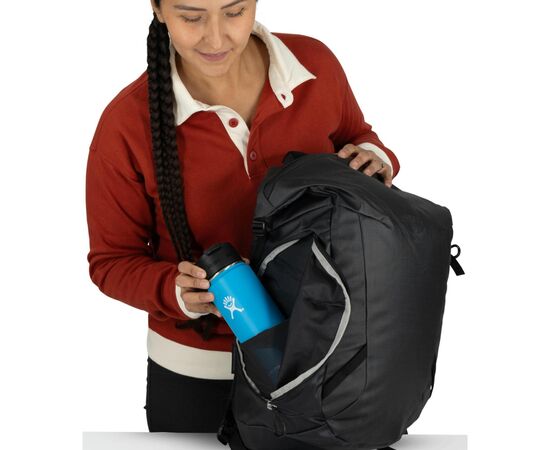 Рюкзак туристический Osprey Transporter Zinch raven black - O/S - чорний (009.3924), изображение 8 Рюкзак туристический Osprey Transporter Zinch raven black - O/S - чорний (009.3924), изображение 8