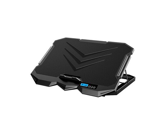 Підставка до ноутбука IceCoorel 10-17", 2*125mm + 2*70mm 2600 RPM, 385x280x28mm, Black (K22), зображення 2 Підставка до ноутбука IceCoorel 10-17", 2*125mm + 2*70mm 2600 RPM, 385x280x28mm, Black (K22), зображення 2