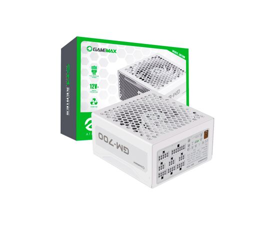 Блок питания Gamemax 700W (GM-700 Modular white), изображение 10 Блок питания Gamemax 700W (GM-700 Modular white), изображение 10