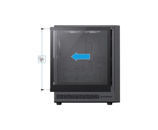 Корпус Gamemax Storm 2 AB, изображение 9 Корпус Gamemax Storm 2 AB, изображение 9