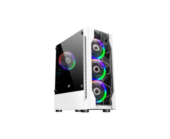 Корпус 1stPlayer D4-WH-4F1-W