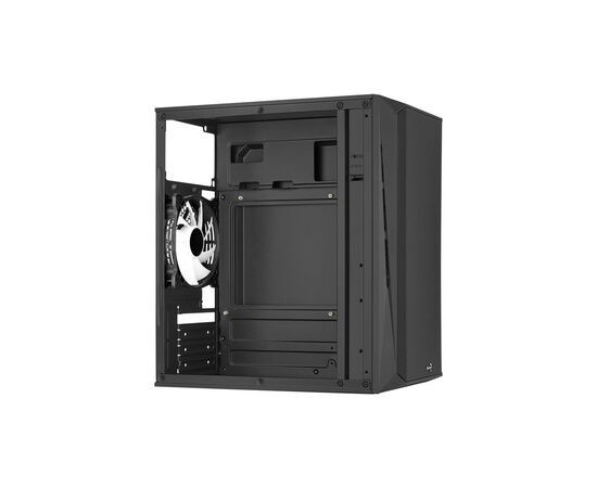 Корпус AeroCool CS-107-A-BK-v2 Black 600W (ACCX-PC14002.11), изображение 6 Корпус AeroCool CS-107-A-BK-v2 Black 600W (ACCX-PC14002.11), изображение 6