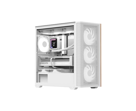 Корпус AeroCool D301A-G-WT-v2 White (ACCS-DS03043.21)