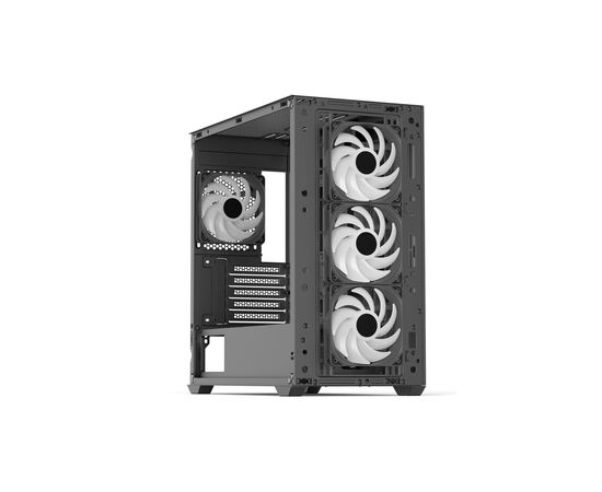 Корпус AeroCool D302A-G-BK-v1 Black (ACCS-DS04043.11), изображение 6 Корпус AeroCool D302A-G-BK-v1 Black (ACCS-DS04043.11), изображение 6