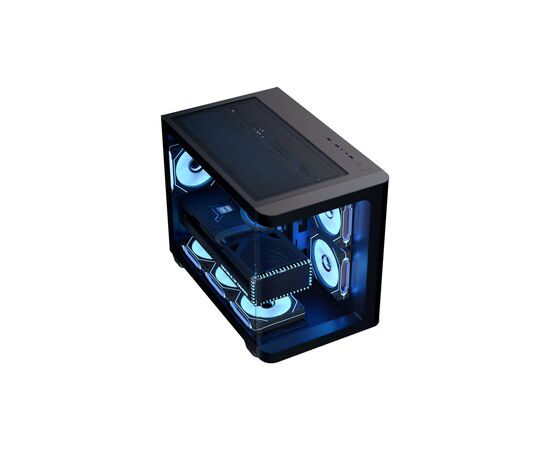 Корпус AeroCool P300C-G-BK-v1 Black (ACCS-PN02033.11), изображение 3 Корпус AeroCool P300C-G-BK-v1 Black (ACCS-PN02033.11), изображение 3