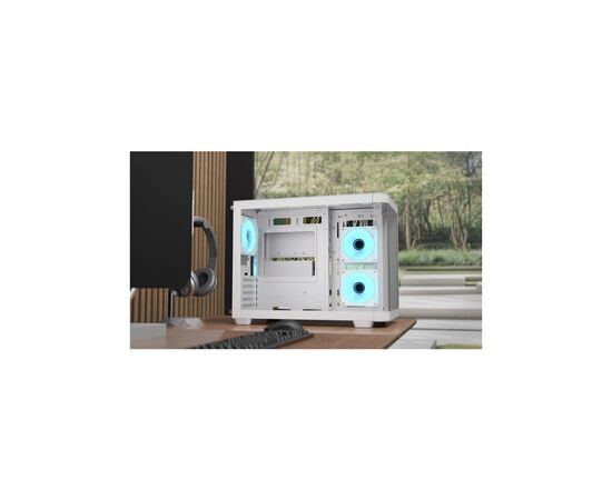 Корпус AeroCool P300C-G-WT-v1 White (ACCS-PN02033.21), изображение 8 Корпус AeroCool P300C-G-WT-v1 White (ACCS-PN02033.21), изображение 8