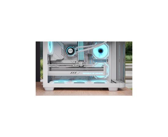 Корпус AeroCool P300C-G-WT-v1 White (ACCS-PN02033.21), изображение 9 Корпус AeroCool P300C-G-WT-v1 White (ACCS-PN02033.21), изображение 9