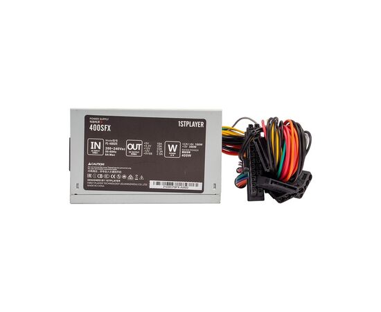 Блок питания 1stPlayer 400W bulk (C1-SFX-400-SV-EU), изображение 6 Блок питания 1stPlayer 400W bulk (C1-SFX-400-SV-EU), изображение 6
