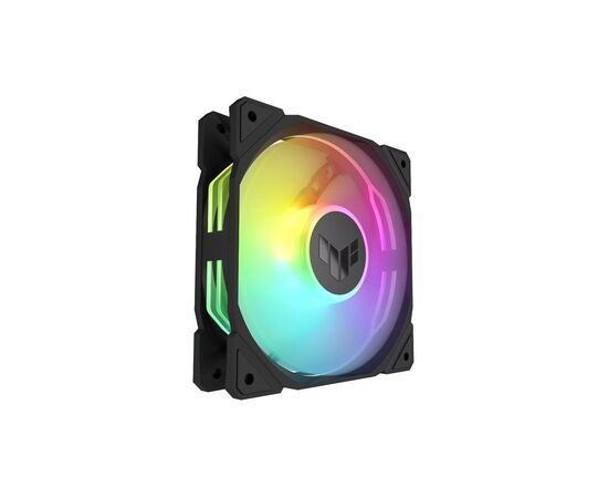Кулер до корпусу ASUS TUF Gaming TR120 ARGB Reverse Triple Pack Black (90DA00D0-B09020), зображення 3
