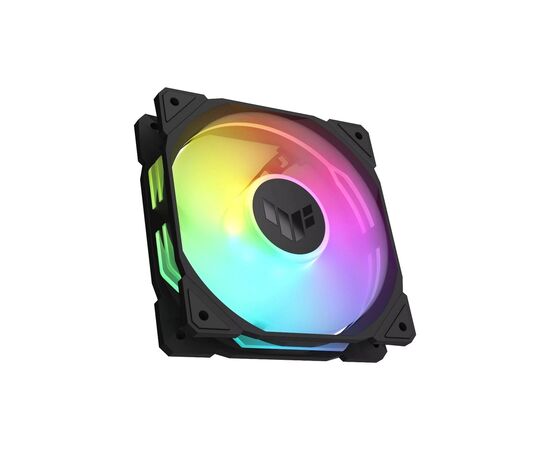 Кулер до корпусу ASUS TUF Gaming TR120 ARGB Reverse Triple Pack Black (90DA00D0-B09020), зображення 4