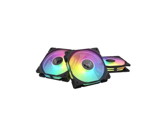 Кулер до корпусу ASUS TUF Gaming TR120 ARGB Reverse Triple Pack Black (90DA00D0-B09020)