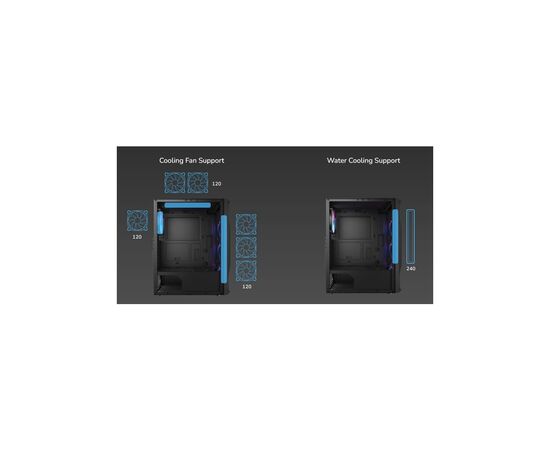 Корпус Cougar MX110 RGB, изображение 12 Корпус Cougar MX110 RGB, изображение 12