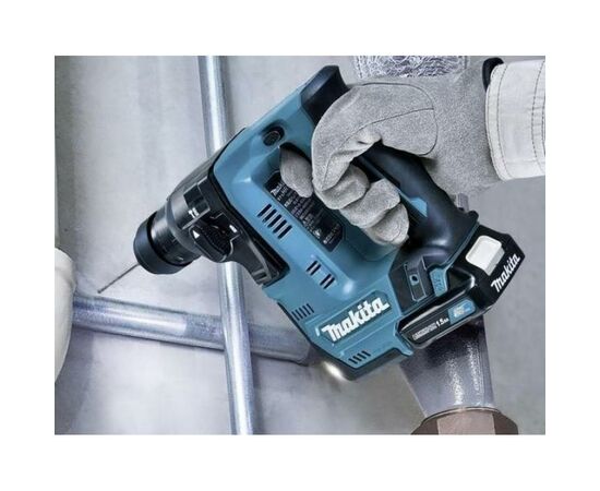 Перфоратор Makita SDS-Plus CXT Slider, 2Аг х 2шт, 1,0Дж, 14мм (HR140DSAE1), изображение 7 Перфоратор Makita SDS-Plus CXT Slider, 2Аг х 2шт, 1,0Дж, 14мм (HR140DSAE1), изображение 7