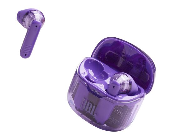 Навушники JBL Tune Flex Ghost Edition Purple (JBLTFLEXGPUR), зображення 10 Навушники JBL Tune Flex Ghost Edition Purple (JBLTFLEXGPUR), зображення 10