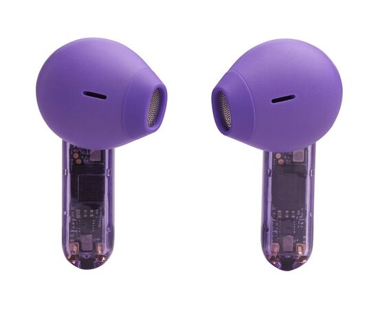 Навушники JBL Tune Flex Ghost Edition Purple (JBLTFLEXGPUR), зображення 3 Навушники JBL Tune Flex Ghost Edition Purple (JBLTFLEXGPUR), зображення 3