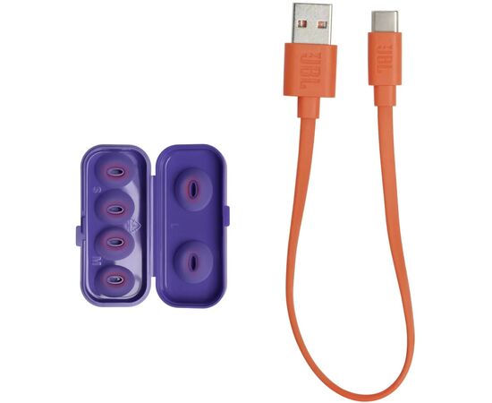 Навушники JBL Tune Flex Ghost Edition Purple (JBLTFLEXGPUR), зображення 7 Навушники JBL Tune Flex Ghost Edition Purple (JBLTFLEXGPUR), зображення 7