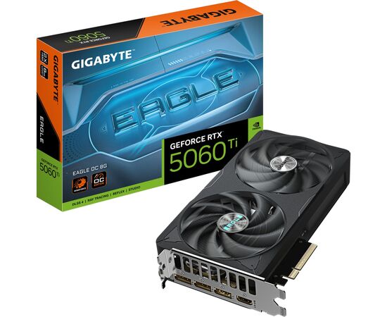 Видеокарта GIGABYTE GeForce RTX5060Ti 8Gb EAGLE OC (GV-N506TEAGLE OC-8GD), изображение 10 Видеокарта GIGABYTE GeForce RTX5060Ti 8Gb EAGLE OC (GV-N506TEAGLE OC-8GD), изображение 10