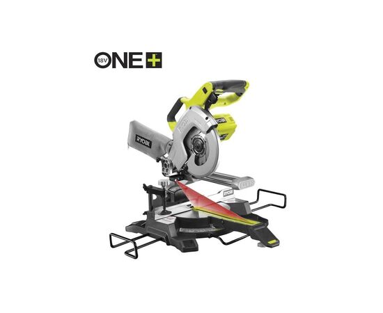 Торцовочная пила Ryobi ONE+ R18MS216-0 18V, 216мм, лазер (без АКБ и ЗУ) (5133003597), изображение 6