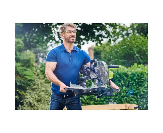 Торцовочная пила Ryobi ONE+ НР RMS18254X-0 18В с протяжкой, диск 254мм, (без АКБ и ЗУ) (5133005736), изображение 5