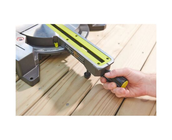 Торцовочная пила Ryobi ONE+ НР RMS18254X-0 18В с протяжкой, диск 254мм, (без АКБ и ЗУ) (5133005736), изображение 8