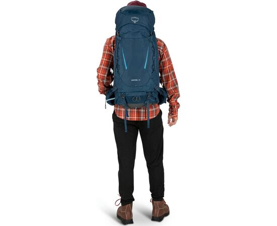 Рюкзак туристический Osprey Kestrel 38 atlas blue - L/XL - синій (009.3827), изображение 7 Рюкзак туристический Osprey Kestrel 38 atlas blue - L/XL - синій (009.3827), изображение 7