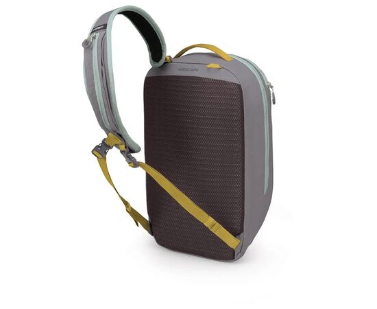 Рюкзак туристический Osprey Transporter Sling frosty mint/soundwave grey - O/S - зелений/сірий (009.3925), изображение 2 Рюкзак туристический Osprey Transporter Sling frosty mint/soundwave grey - O/S - зелений/сірий (009.3925), изображение 2