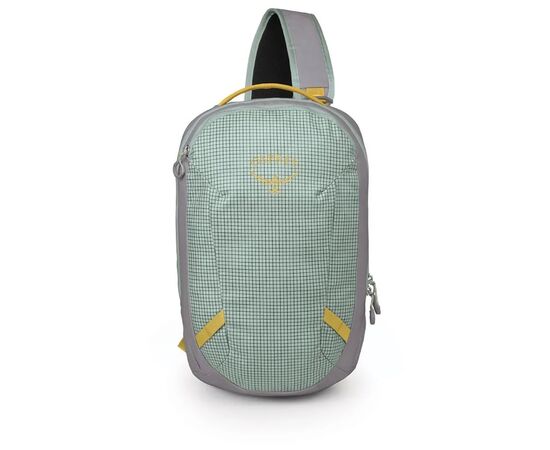 Рюкзак туристический Osprey Transporter Sling frosty mint/soundwave grey - O/S - зелений/сірий (009.3925), изображение 3 Рюкзак туристический Osprey Transporter Sling frosty mint/soundwave grey - O/S - зелений/сірий (009.3925), изображение 3