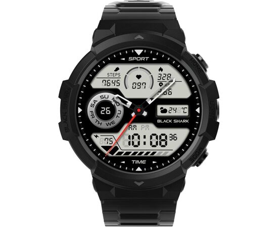 Смарт-часы Black Shark GS3 Sport BS-W2402 Mist Black (1149171), изображение 2 Смарт-часы Black Shark GS3 Sport BS-W2402 Mist Black (1149171), изображение 2
