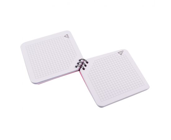 Блокнот Yes 110x110 мм 80 аркушів на cпіралі Hey Helly клітинка (151821), зображення 3