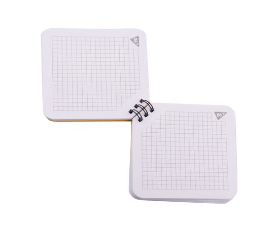 Блокнот Yes 110x110 мм 80 аркушів на cпіралі Stand with Ukraine клітинка (151817), зображення 3