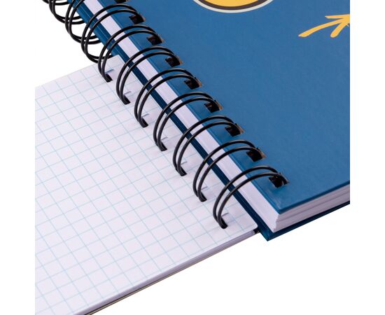 Блокнот Yes 2 в 1 В5 В7 80 лк 20 лк двойная спираль Melt Smile клетка (151842), изображение 3 Блокнот Yes 2 в 1 В5 В7 80 лк 20 лк двойная спираль Melt Smile клетка (151842), изображение 3