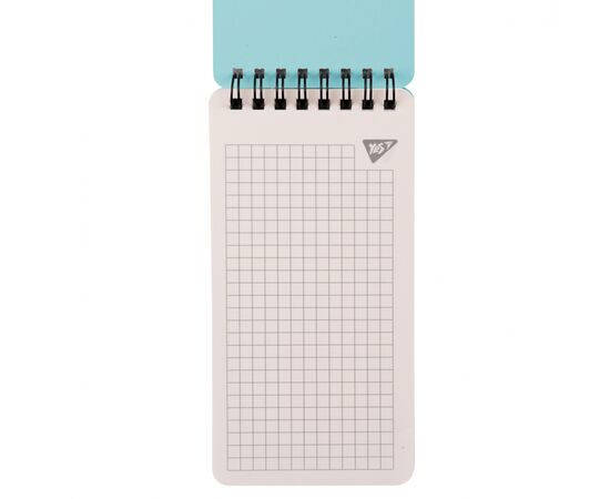 Блокнот Yes 80x160 60 аркушів на спиралі Hey Helly клітинка (151831), зображення 2