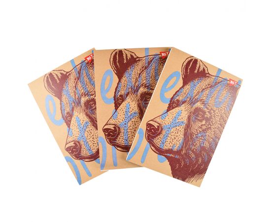 Блокнот Yes Animals В5 80 аркушів клітинка (151927)