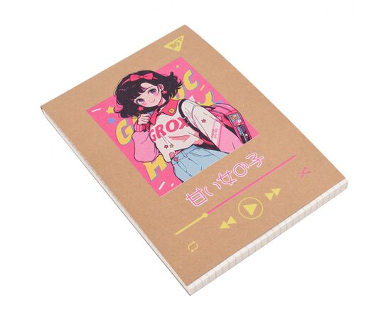 Блокнот Yes Anime В6 80 аркушів клітинка (151999), зображення 2
