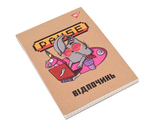 Блокнот Yes Urban animals В6 80 аркушів клітинка (151997), зображення 2