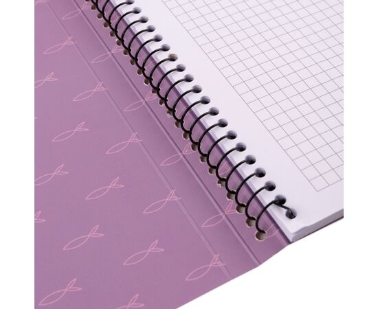 Блокнот Yes А5 50 арк cпіраль Hey Helly клітинка (151858), зображення 3 Блокнот Yes А5 50 арк cпіраль Hey Helly клітинка (151858), зображення 3