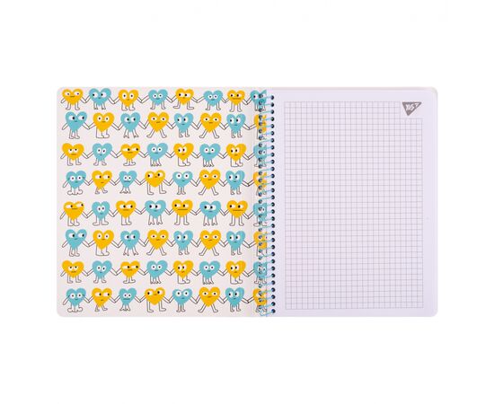 Блокнот Yes А5 50 листов спираль Stand with Ukraine клетка (151857), изображение 2 Блокнот Yes А5 50 листов спираль Stand with Ukraine клетка (151857), изображение 2