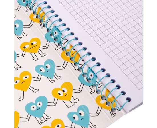 Блокнот Yes А5 50 листов спираль Stand with Ukraine клетка (151857), изображение 3 Блокнот Yes А5 50 листов спираль Stand with Ukraine клетка (151857), изображение 3