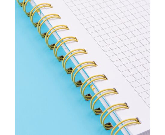 Блокнот Yes А5 80 аркушів на cпіралі з резинкою Freedom клітинка (151833), зображення 3