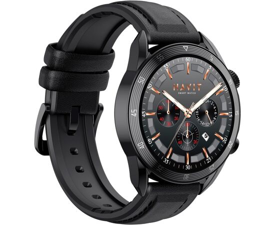 Смарт-часы Havit HV-M9030 PRO IP68 Bluetooth Call Black (HV-M9030 PRO Black), изображение 3 Смарт-часы Havit HV-M9030 PRO IP68 Bluetooth Call Black (HV-M9030 PRO Black), изображение 3