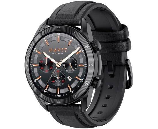 Смарт-годинник Havit HV-M9030 PRO IP68 Bluetooth Call Black (HV-M9030 PRO Black)