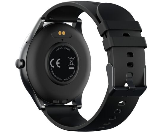 Смарт-часы Havit HV-M9036 IP67 Bluetooth Call Black (HV-M9036 Black), изображение 5 Смарт-часы Havit HV-M9036 IP67 Bluetooth Call Black (HV-M9036 Black), изображение 5