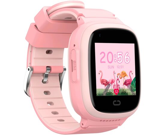 Смарт-часы Havit HV-KW11 IP67, GPS, 4G Pink (HV-KW11 Pink), изображение 3 Смарт-часы Havit HV-KW11 IP67, GPS, 4G Pink (HV-KW11 Pink), изображение 3