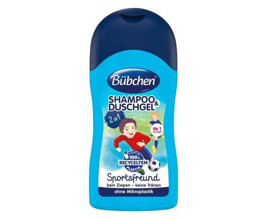 Дитячий шампунь Bubchen 2 в 1 Юний спортсмен 50 мл (3104624)