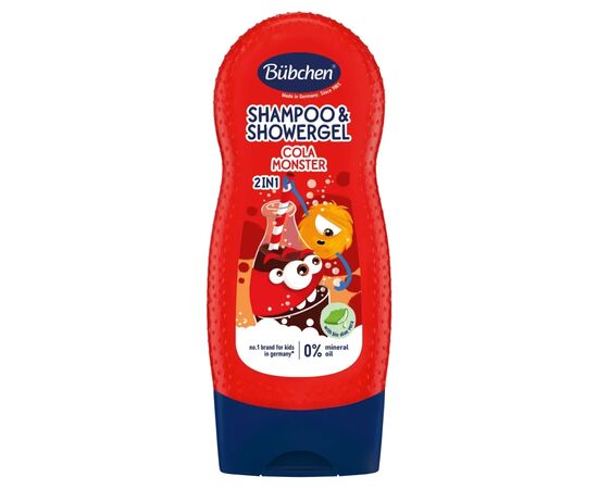 Дитячий шампунь Bubchen "Кола монстр" 230 мл (3104527)